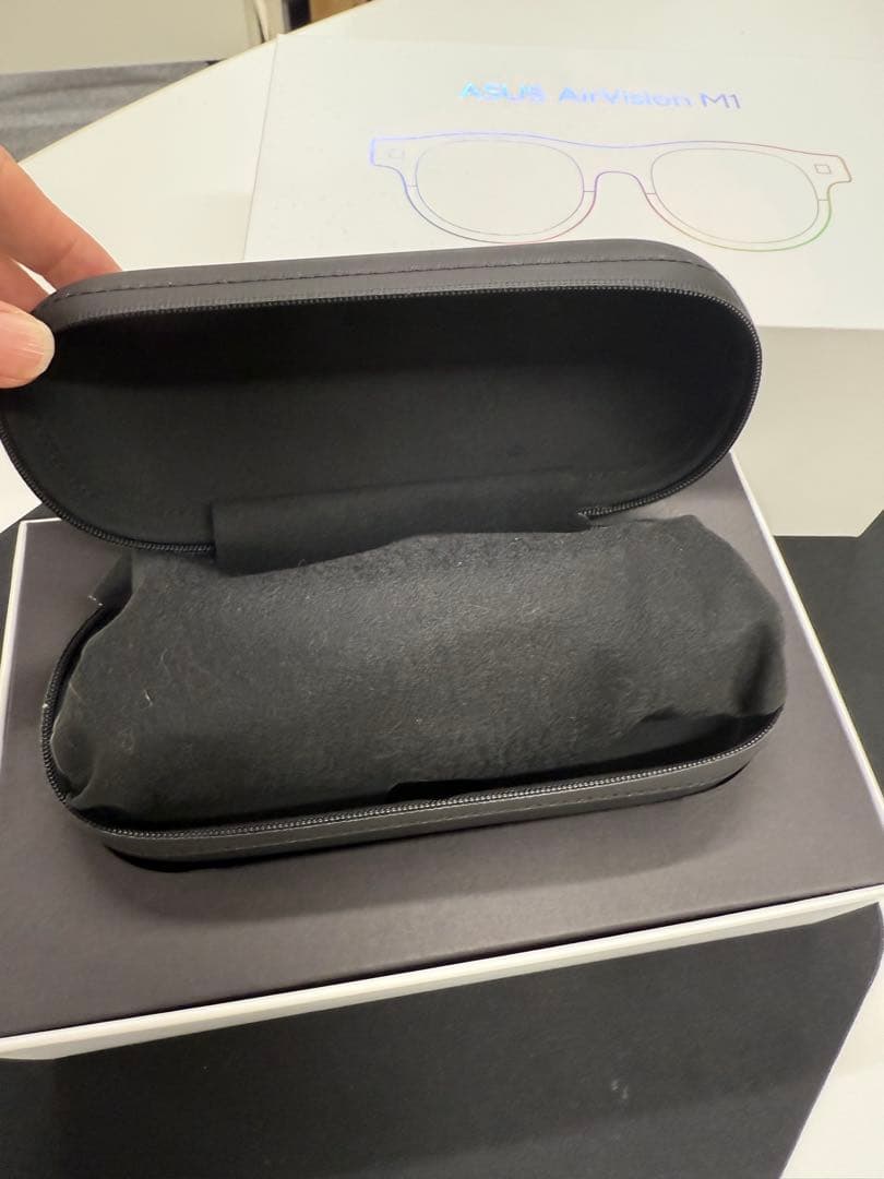 【ほぼ未使用】ASUS AirVision M1 ブラックサングラス 本体