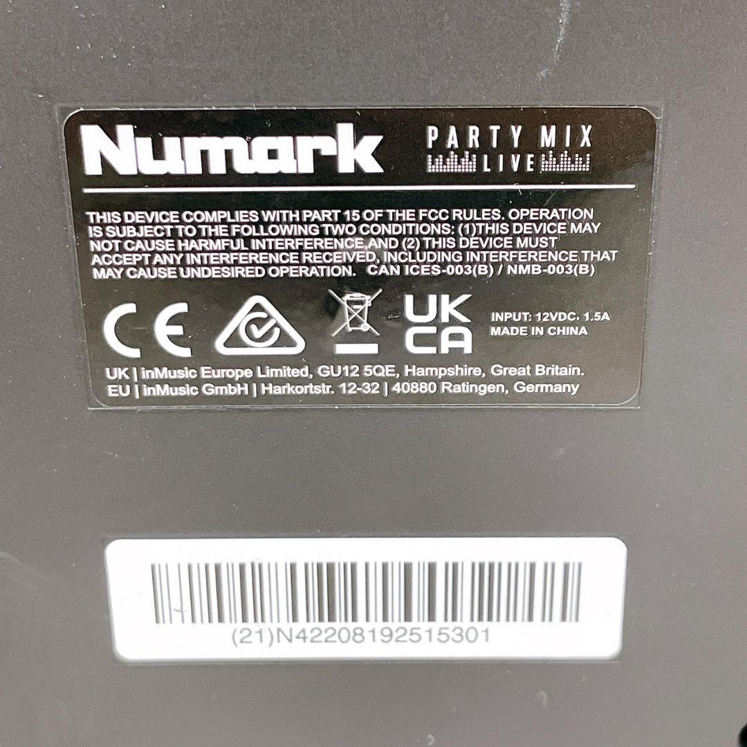 値下げ！Numark PARTY MIX LIVE DJコントローラー