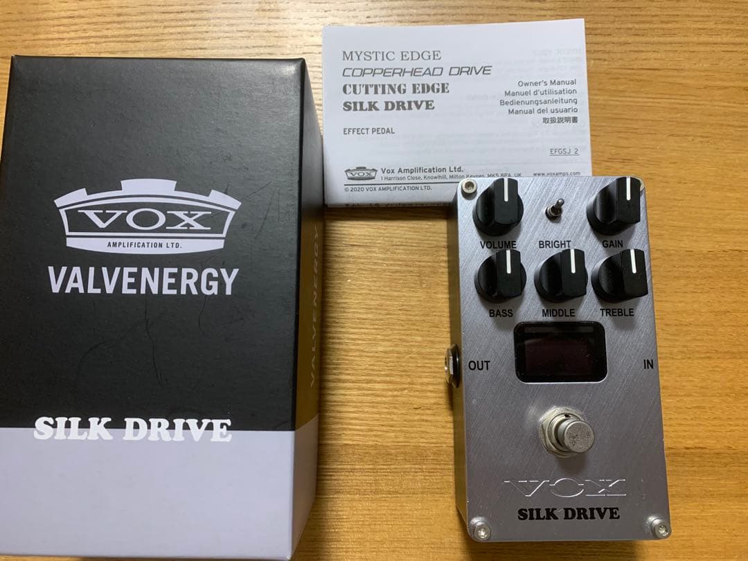 VOX VALVENERGY SILK DRIVE オーバードライブ