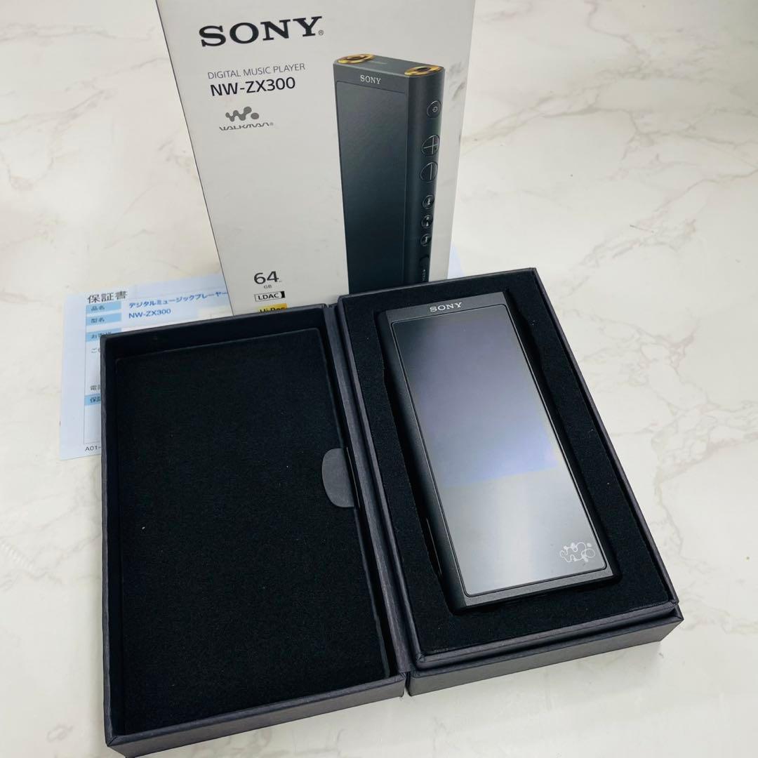 SONY WALKMAN NW-ZX300 64GB ブラック 動作良好