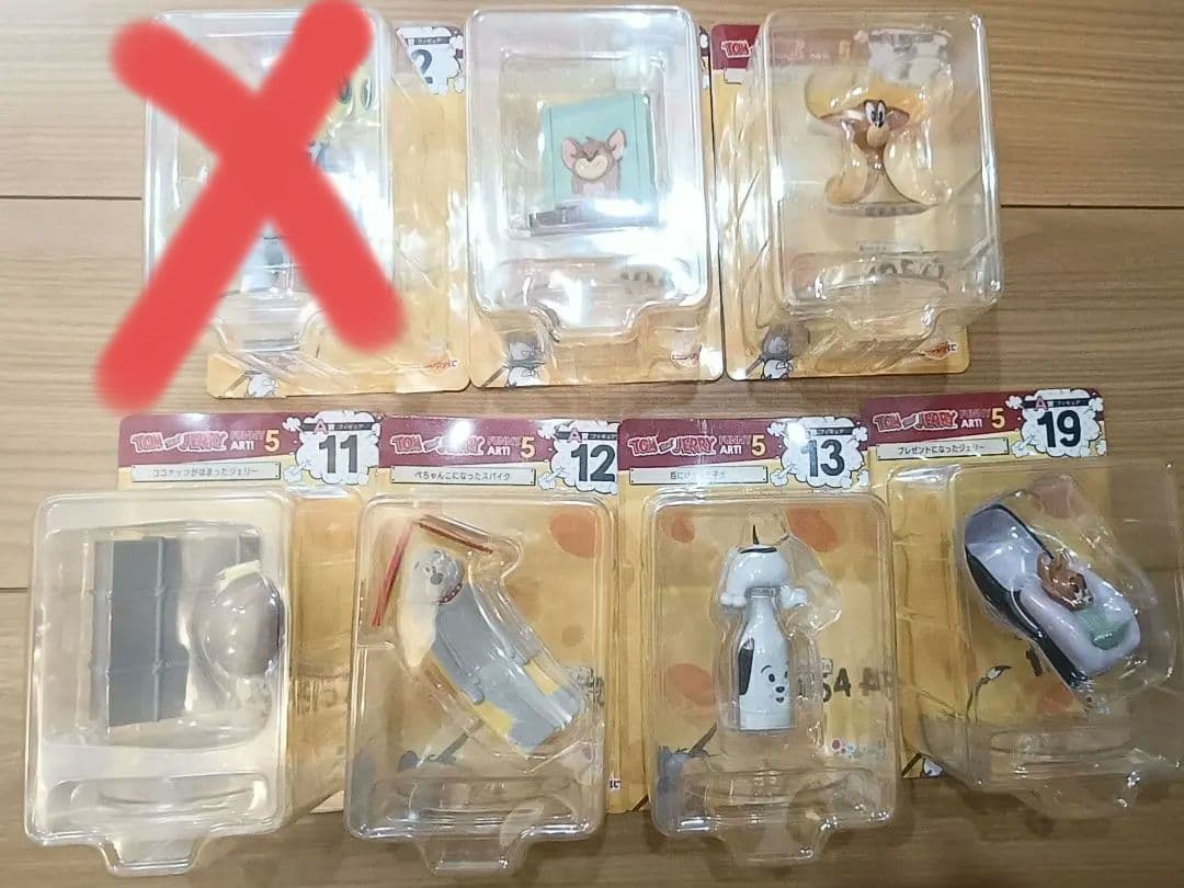 【トムとジェリーハッピーくじ】フィギュア7つまとめ売り＋おまけ付き