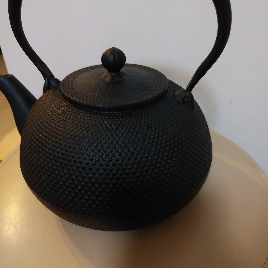 鉄瓶　幸工芸　取り扱い説明書付き