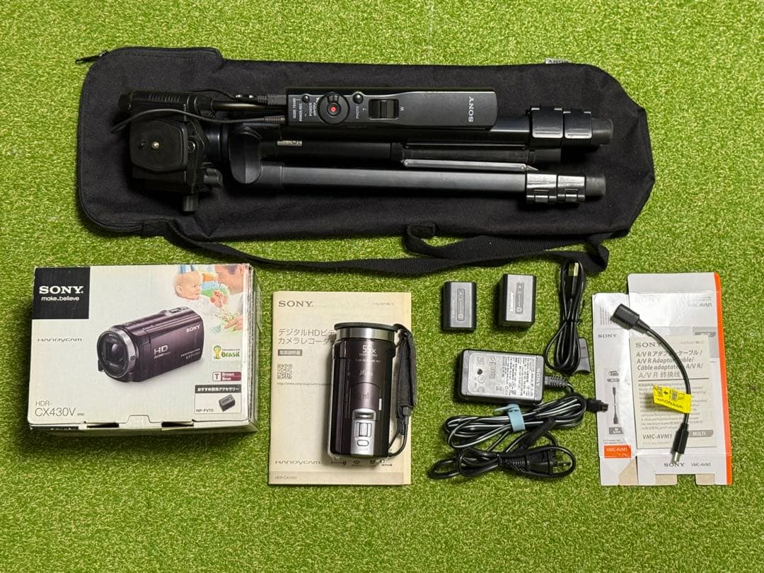 SONY HDR-CX430V／VCT-50AVのセット