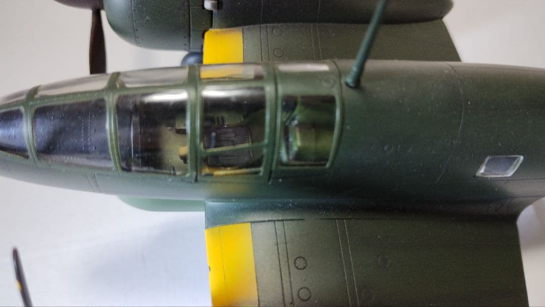 プラモデル完成機　1/48　百式司令部偵察機Ⅲ型