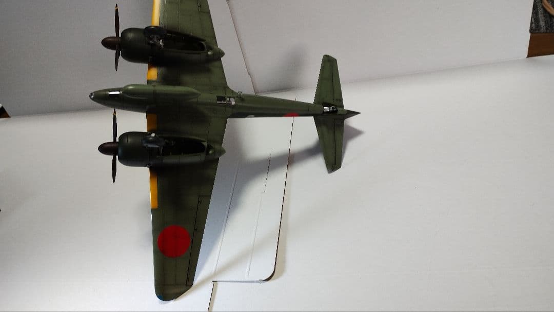 プラモデル完成機　1/48　百式司令部偵察機Ⅲ型