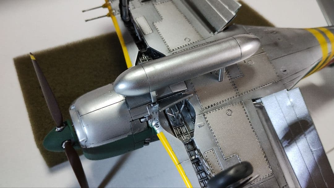 プラモデル完成機　1/48　百式司令部偵察機Ⅲ型