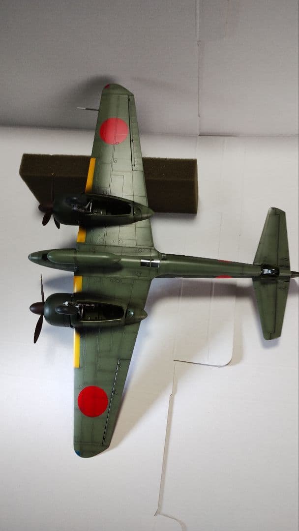 プラモデル完成機　1/48　百式司令部偵察機Ⅲ型