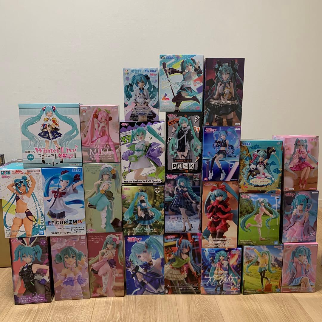 初音ミク　プライズ　フィギュア　まとめ売り