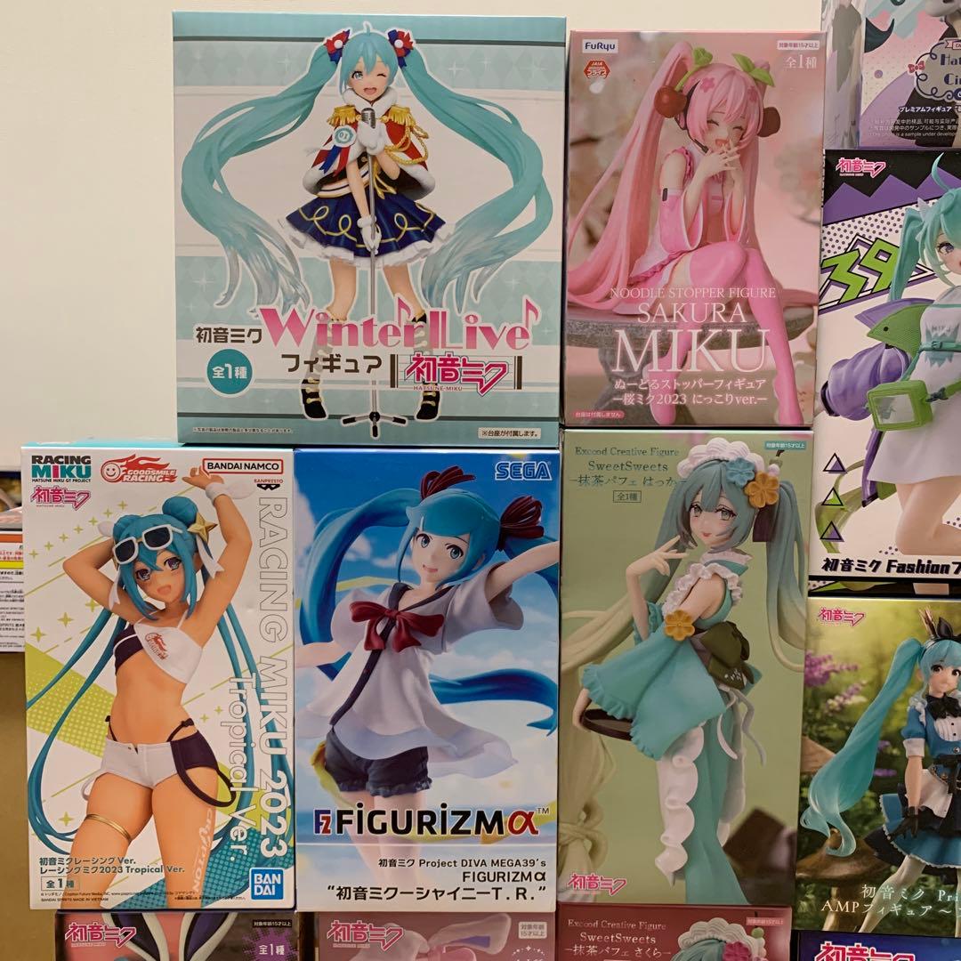 初音ミク　プライズ　フィギュア　まとめ売り
