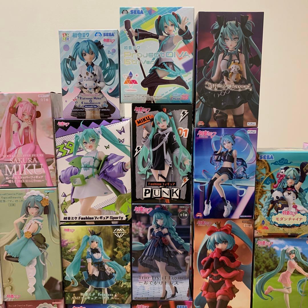 初音ミク　プライズ　フィギュア　まとめ売り