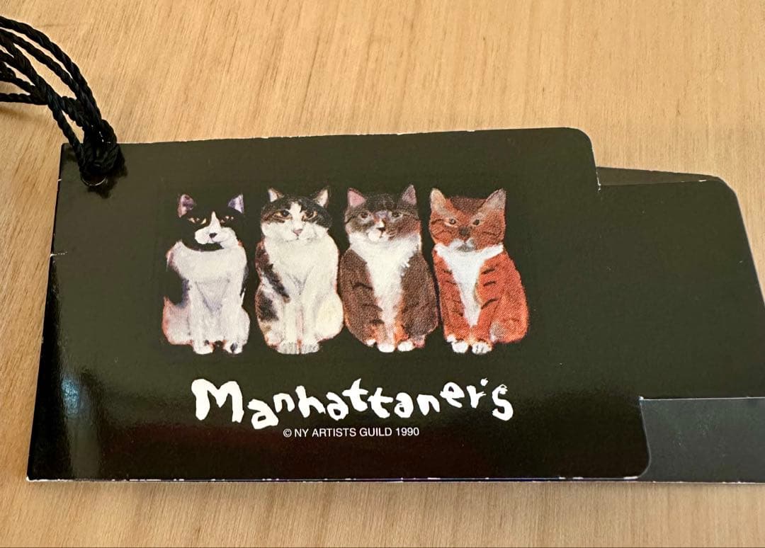 Manhattaner's 猫の二つ折り財布