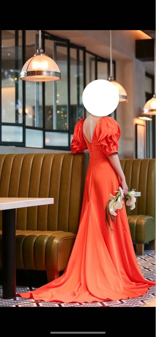 なすび様用　アーバンブランシュ　CD17 ボリュームスリーブドレス