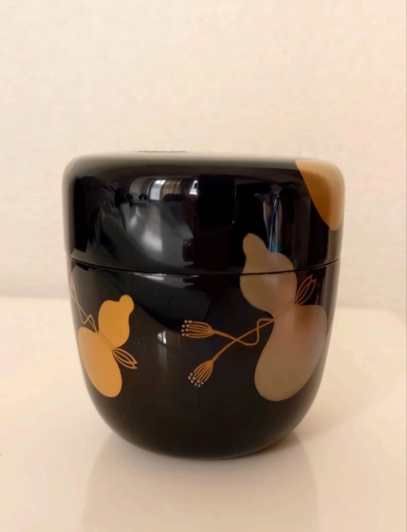 川連漆器 螺鈿 棗 漆工芸利山 蒔絵 茶道具 茶入 茶器 ロンダジル 六瓢