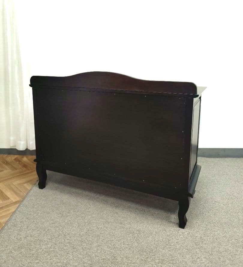 未使用アウトレット アンティーク調 猫脚 キャビネット マホガニー サイドボード