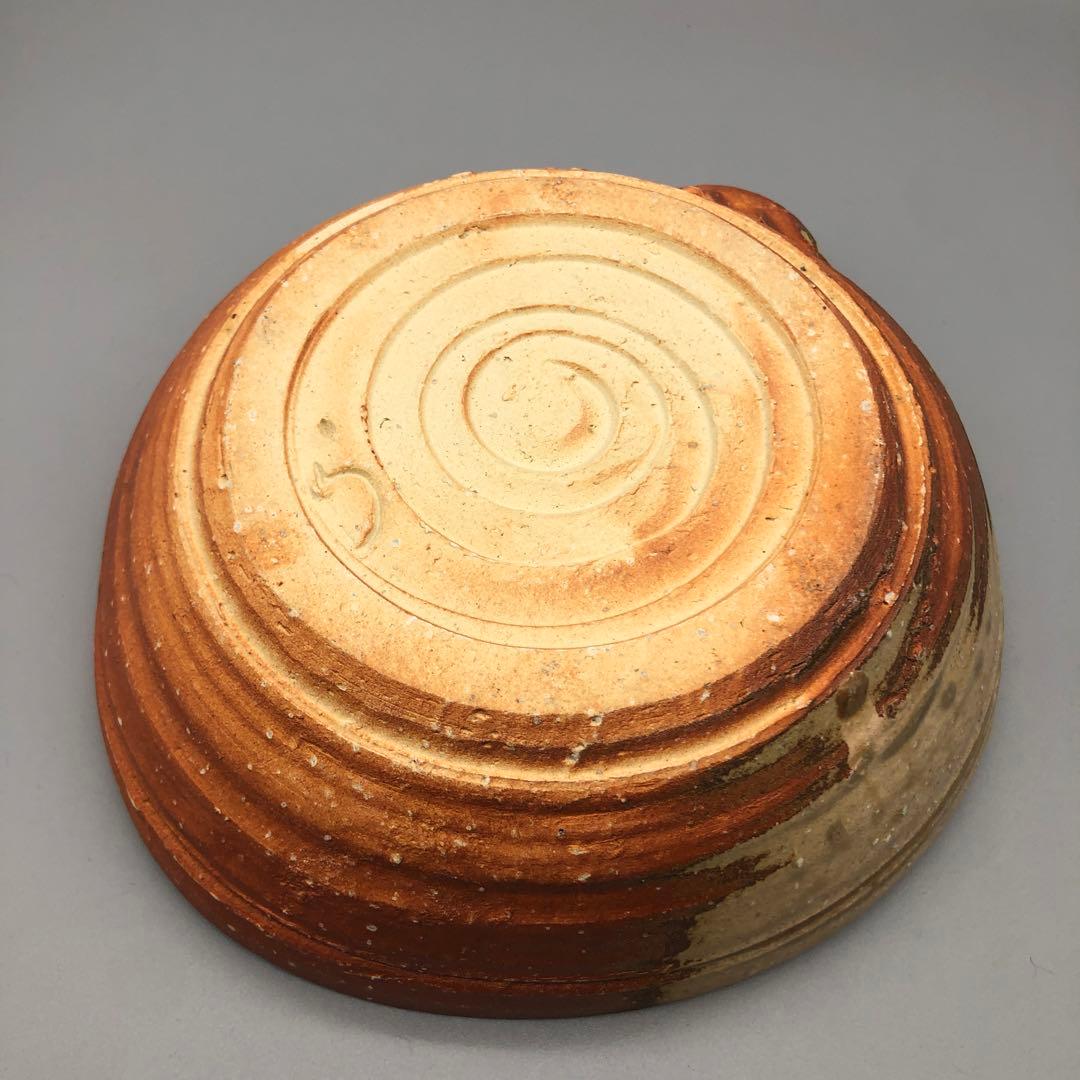希少高橋楽斎信楽焼陶器鉢ボウル伝統工芸骨董アンティーク食器25cm