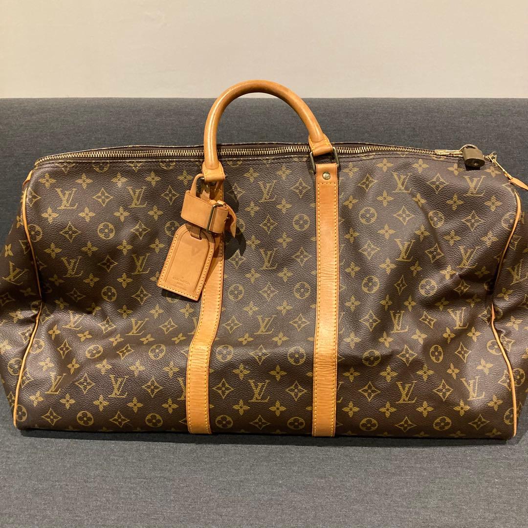 【5893】ルイヴィトン　モノグラム　キーポル50 ボストンバッグ