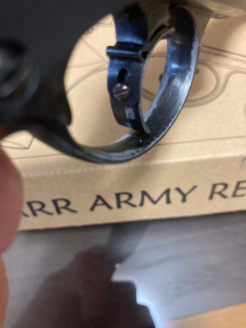 スタールアーミーリボルバー　予備パーツ付き　未発火　モデルガン　ハートフォード