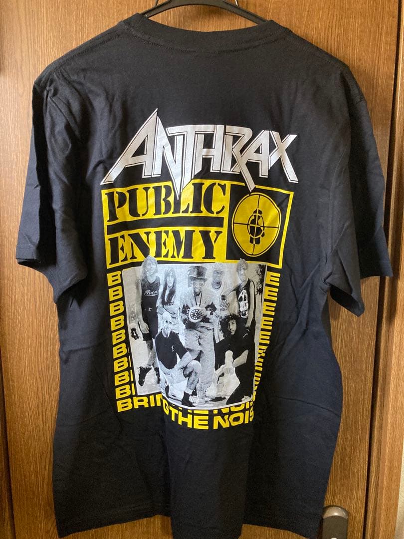レア ANTHRAX PUBLIC ENEMY Tシャツ