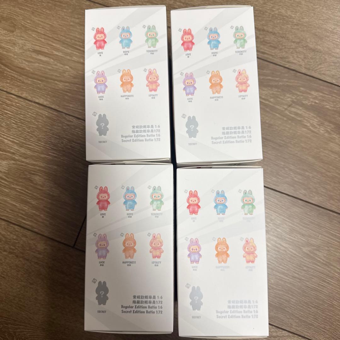 【未開封品】ラブブ エナジー 4つセット POPMART 人気色のLUCK入 Ａ