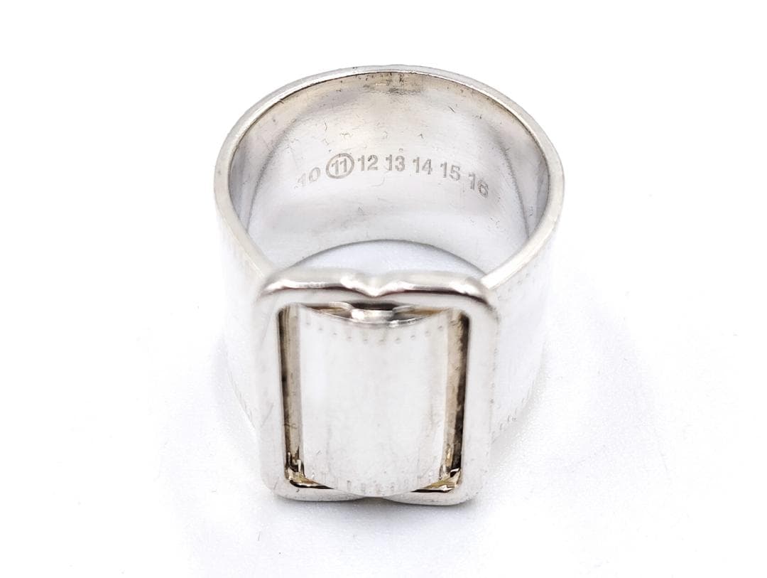 超希少☆18AW／メゾンマルジェラ／4連リング／シルバー925／アーカイブ品