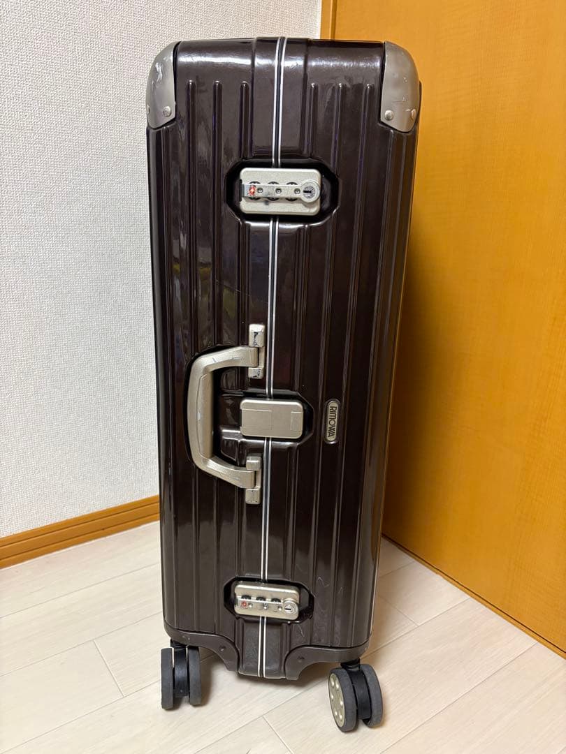 ルフトハンザ RIMOWA リモワ エレガンス　ブラウン　4輪　83L