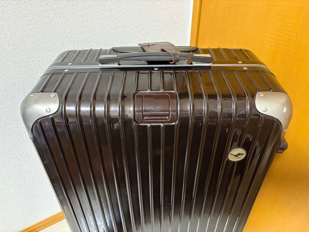 ルフトハンザ RIMOWA リモワ エレガンス　ブラウン　4輪　83L