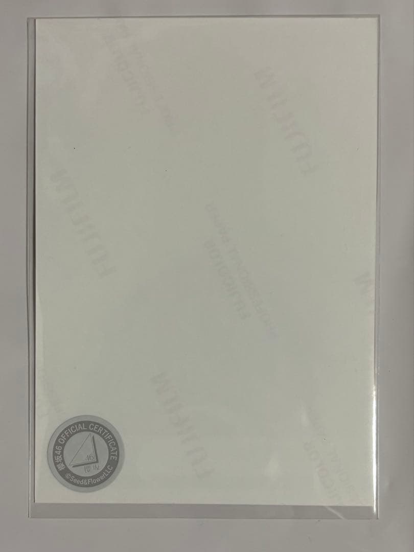 櫻坂46 山﨑天　直筆　生写真　アニラ衣装　サイン