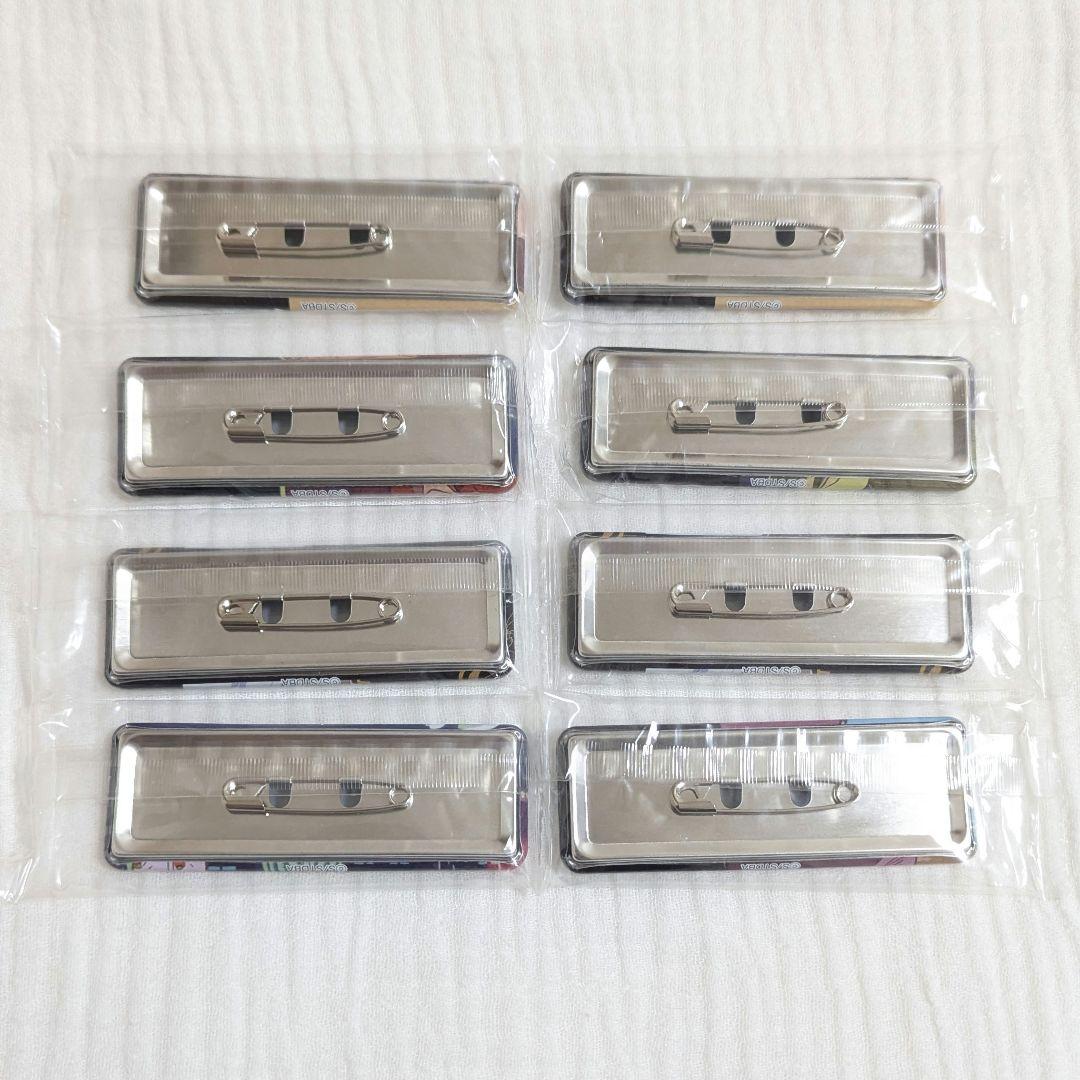 銀魂　ロング缶バッジ　8点セット