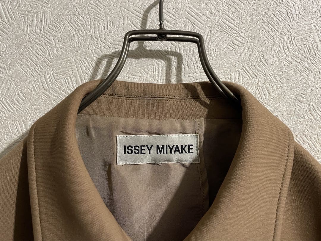 ISSEY MIYAKE ジャージー チェスター コート / イッセイミヤケ