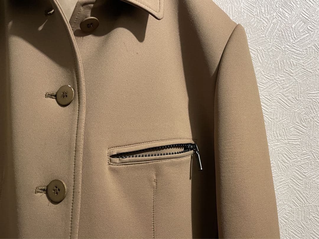 ISSEY MIYAKE ジャージー チェスター コート / イッセイミヤケ