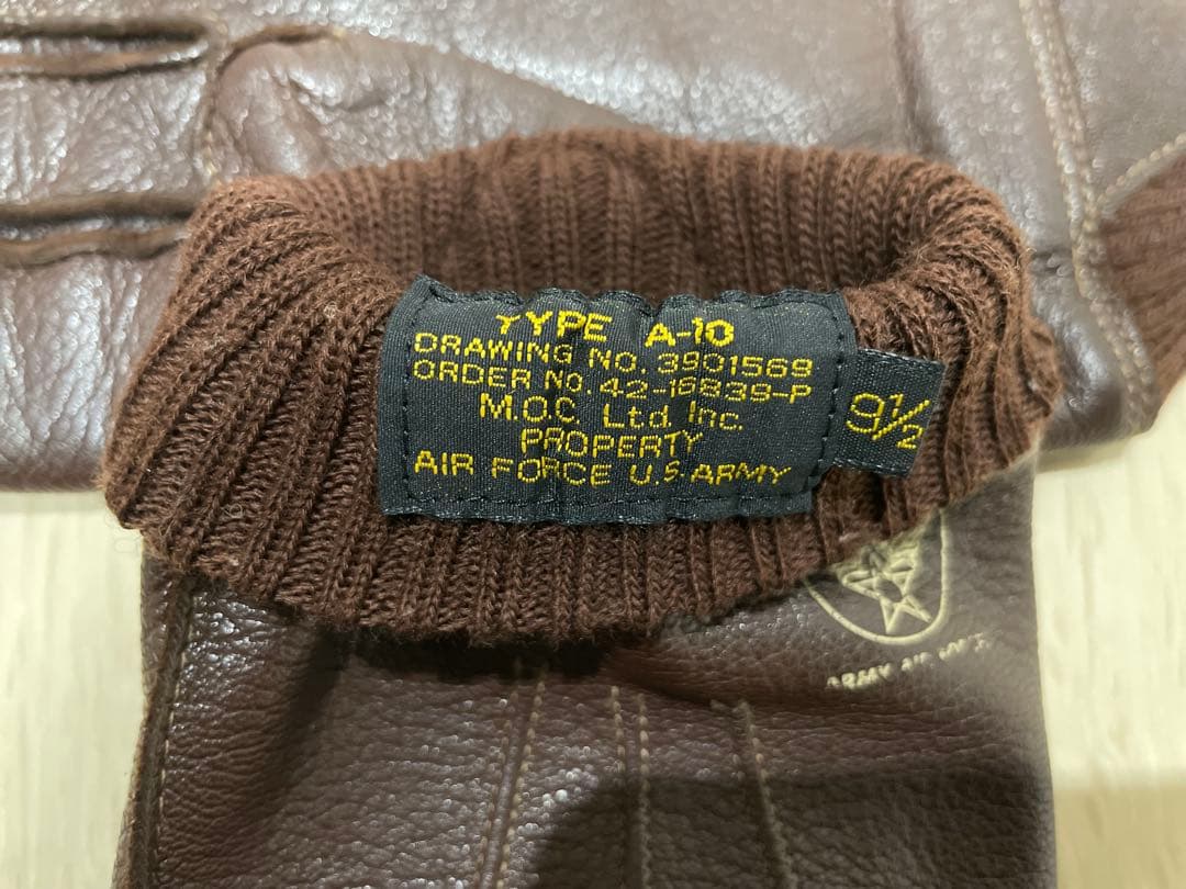MASH AIR FORCE U.S.ARMY A-10グローブ 9 1/2