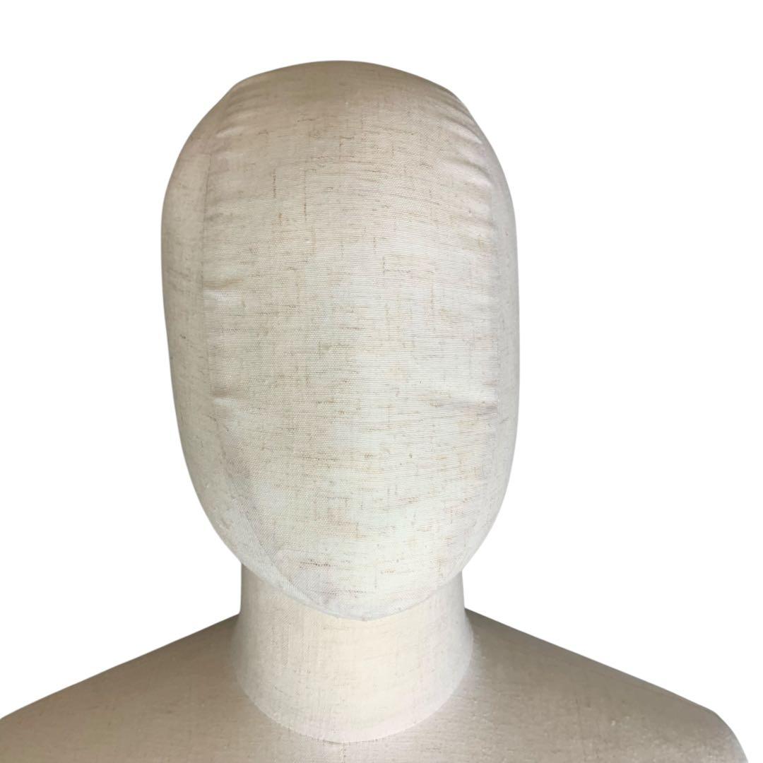 トルソー　メンズ　高さ調節可能　顔付き　ズボン履ける　マネキン