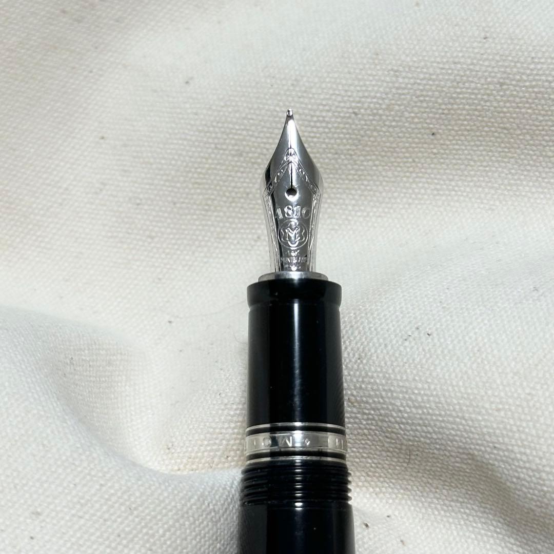 モンブラン ボエム ノワール プラチナライン 万年筆