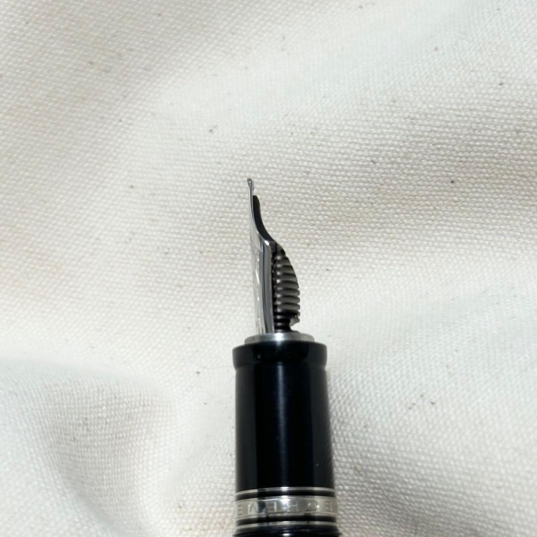 モンブラン ボエム ノワール プラチナライン 万年筆