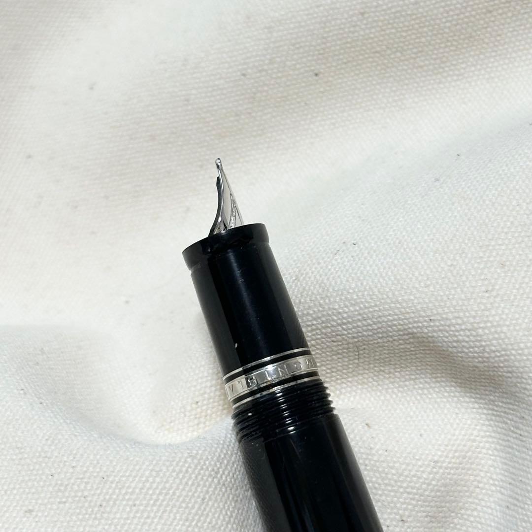 モンブラン ボエム ノワール プラチナライン 万年筆