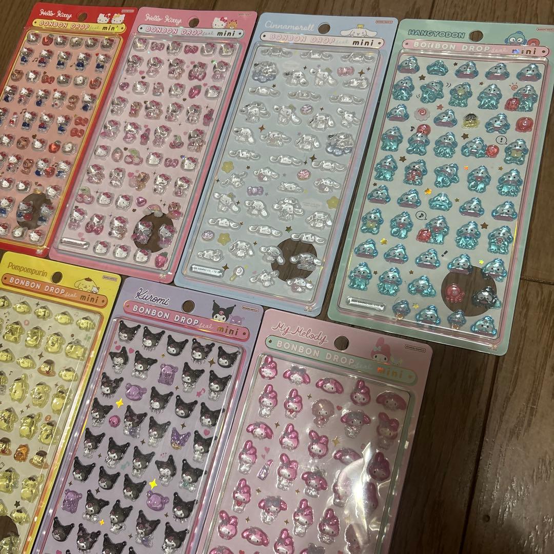 サンリオミニ7種シール　正規品　サンスター文具株式会社