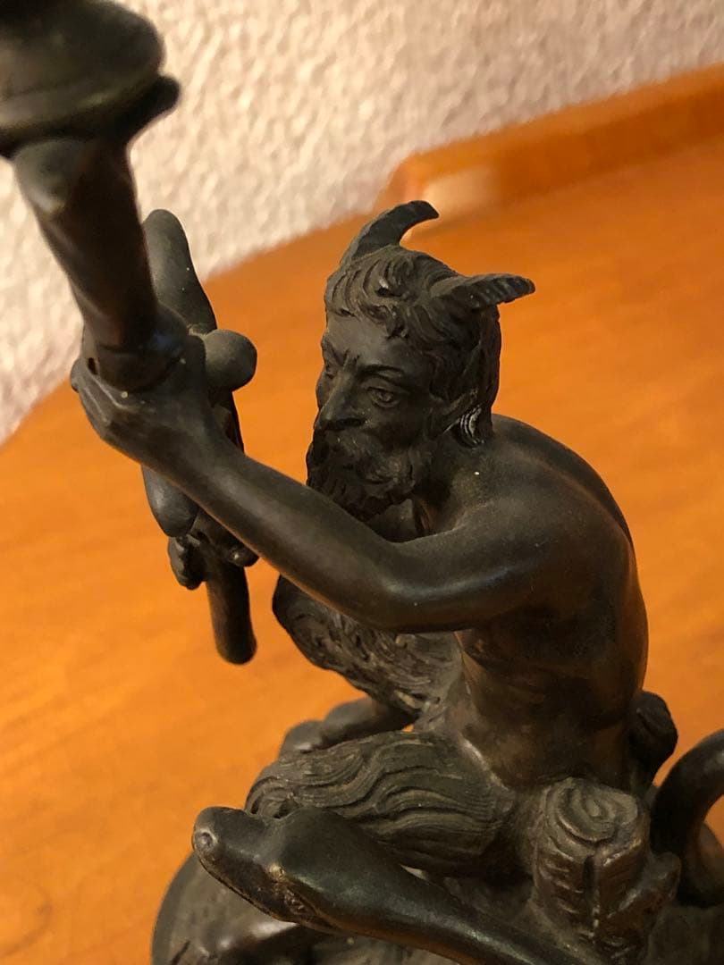 アンティーク　1890s デビル　悪魔　オカルト　骨董　インダストリアル　レトロ