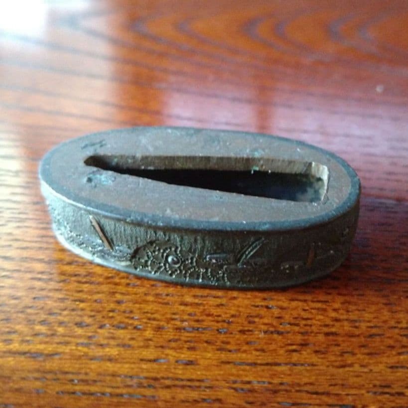 刀の縁頭　目貫　12点