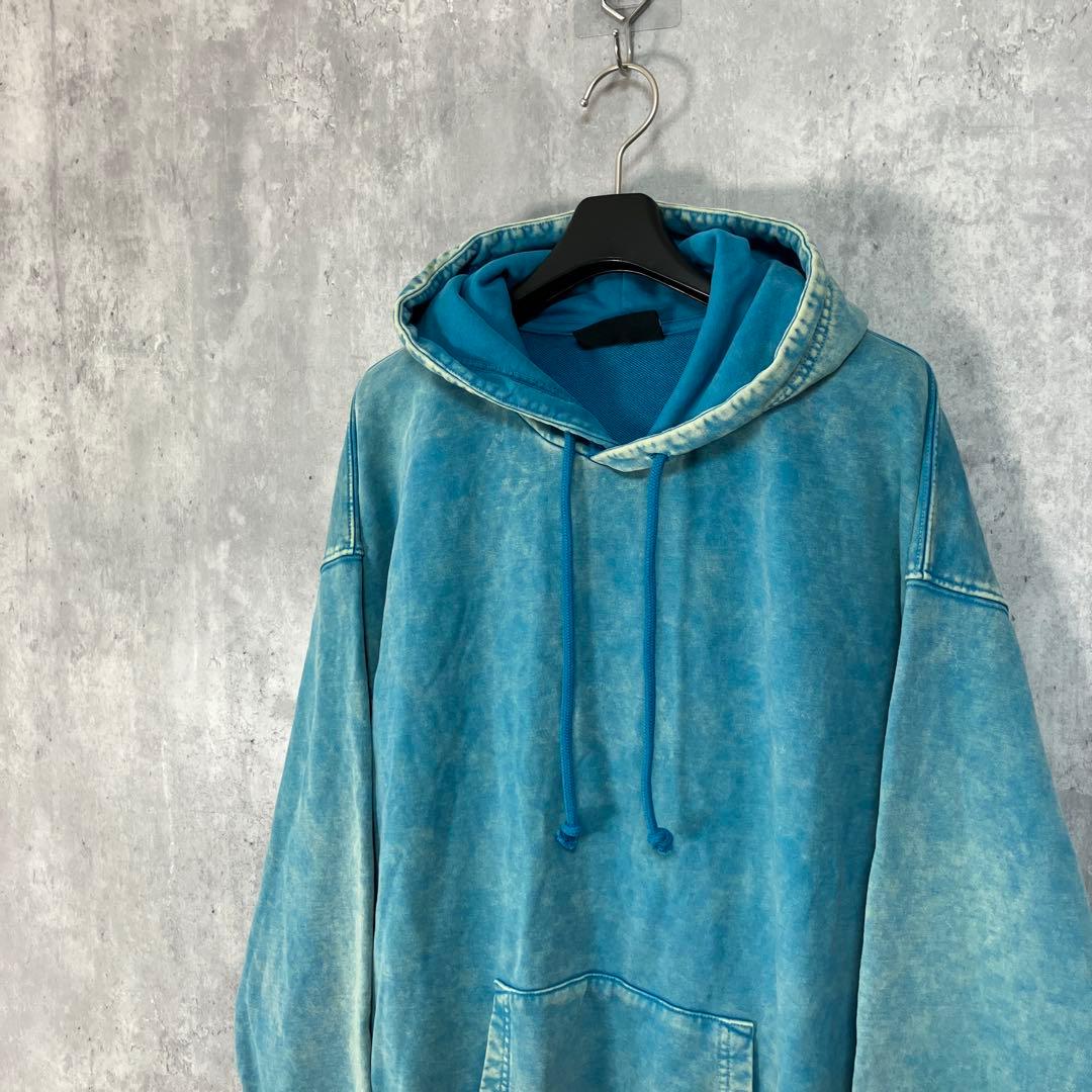 DIESEL フェード加工 プルオーバーパーカー S