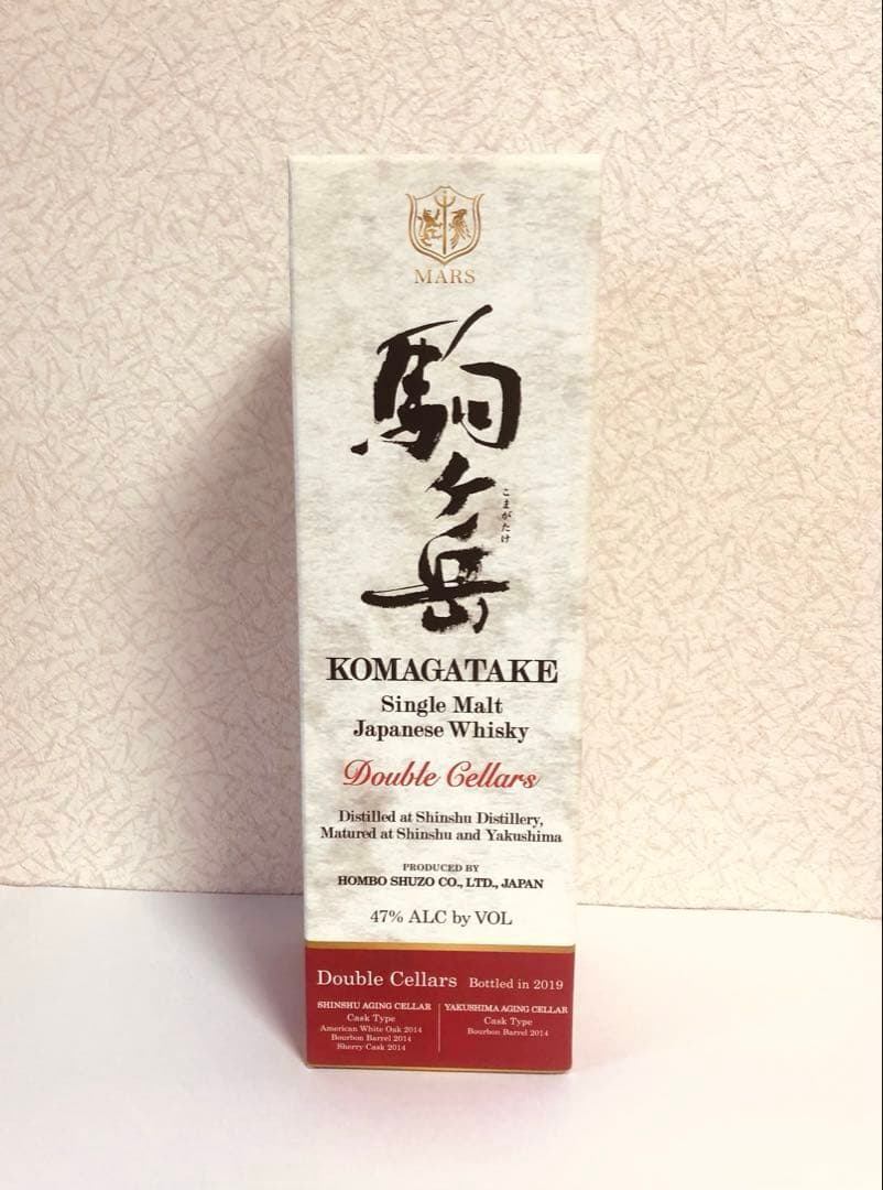 駒ケ岳　MARS シングルモルトウイスキー　ダブルセラーズ2019 本坊酒造