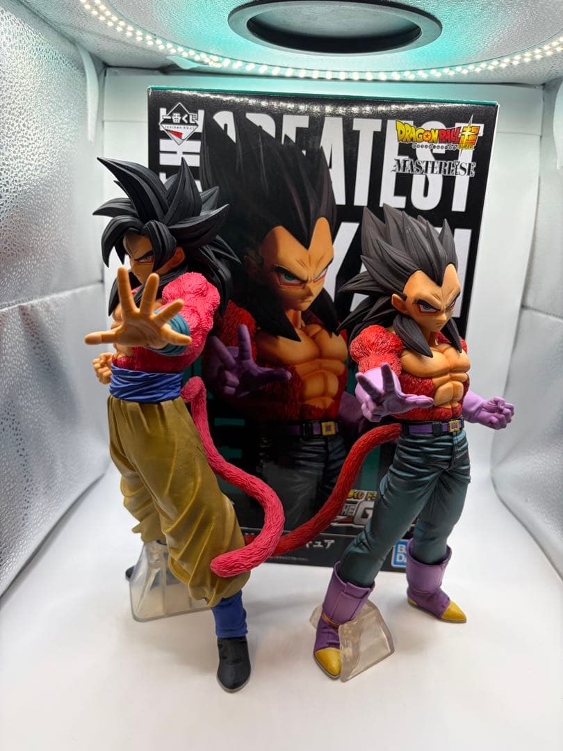 一番くじ ドラゴンボール 超サイヤ人4孫悟空 ベジータ フィギュア