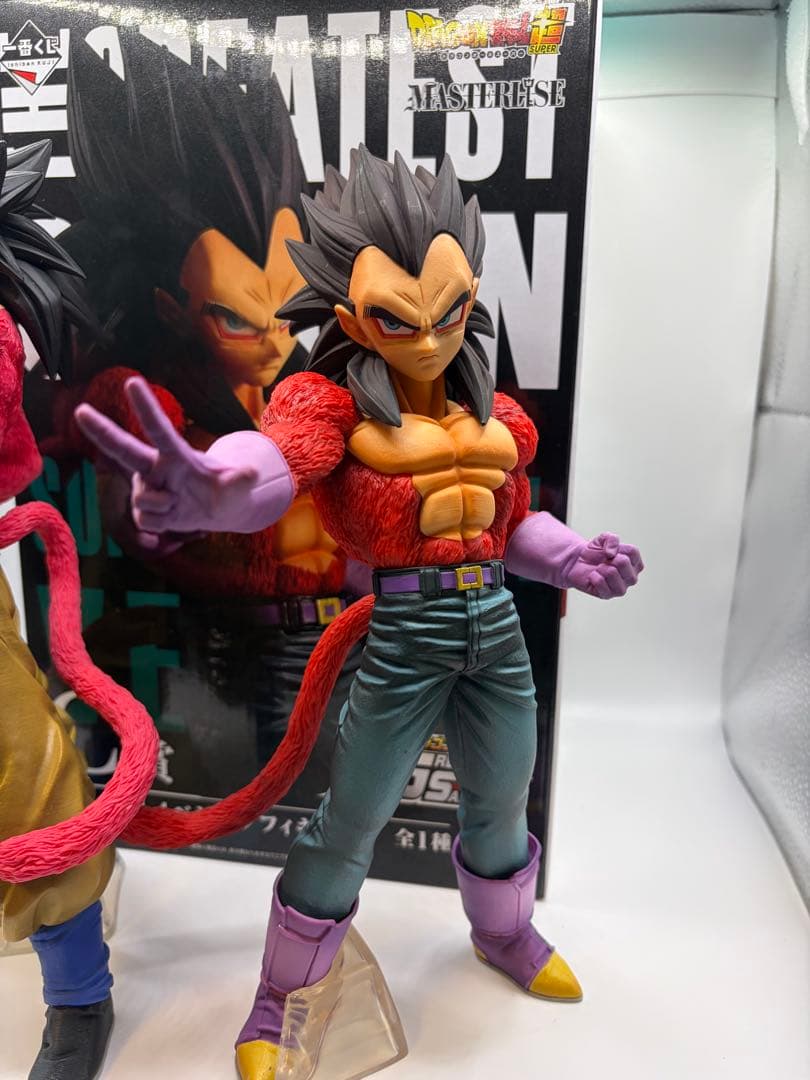 一番くじ ドラゴンボール 超サイヤ人4孫悟空 ベジータ フィギュア