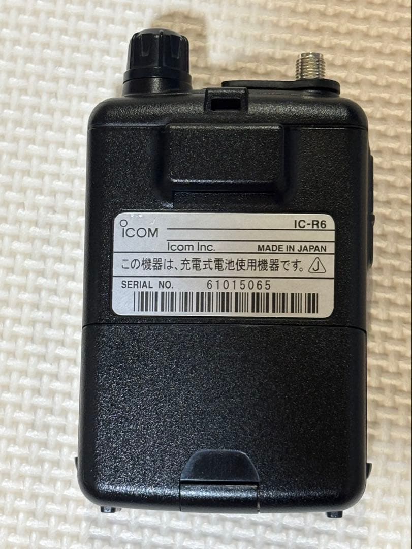 ボギー大佐  ICOM 広帯域ハンディレシーバー IC-R6