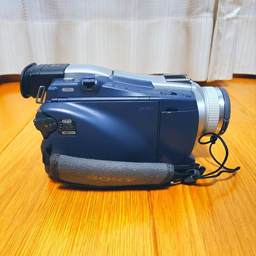 【動作確認済】高画質 SONY MiniDV ビデオカメラ DCR-TRV27