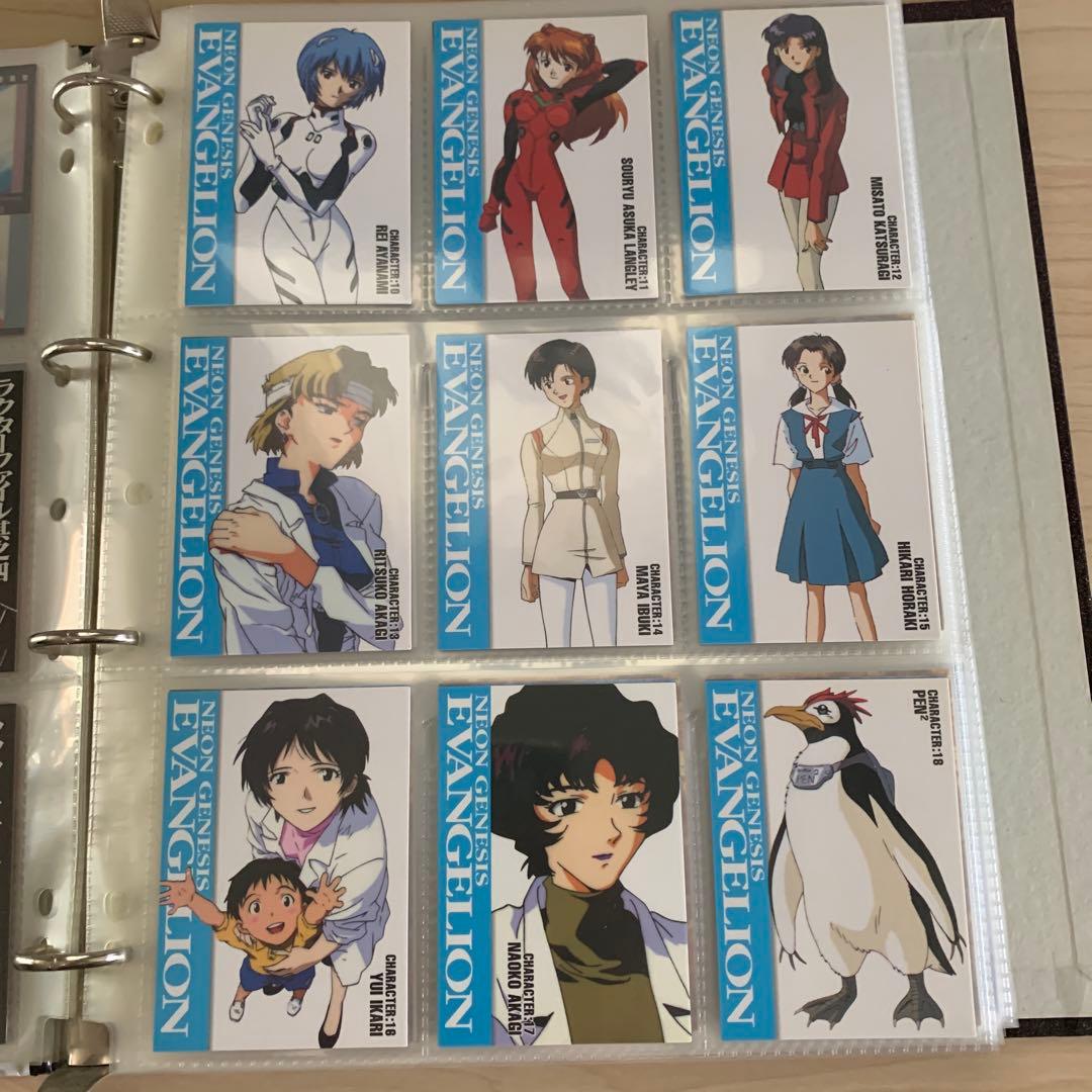 エヴァカードダスマスターズ&天田印刷トレカバインダー付セット