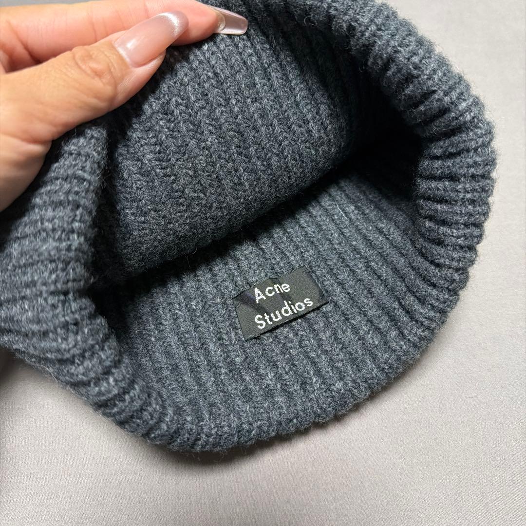 正規品 Acne Studios Pancy N Faceニット帽 新品