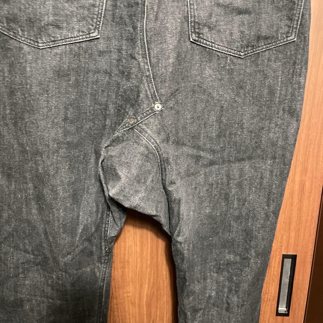 black market ギャルソン サルエル デニム ガンリュウ ganryu