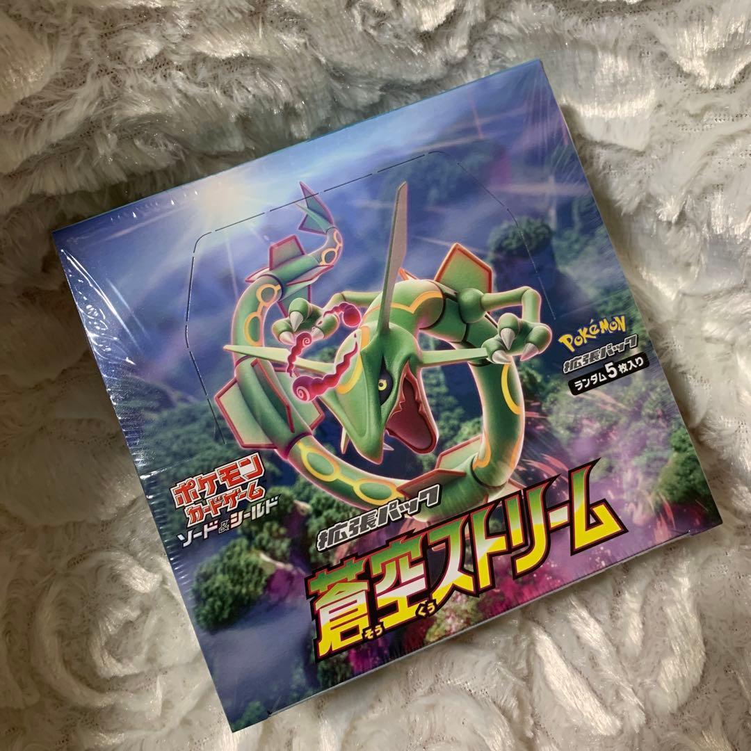 新品/ポケモンカードゲーム ソード＆シールド 拡張パック 蒼空ストリーム BOX