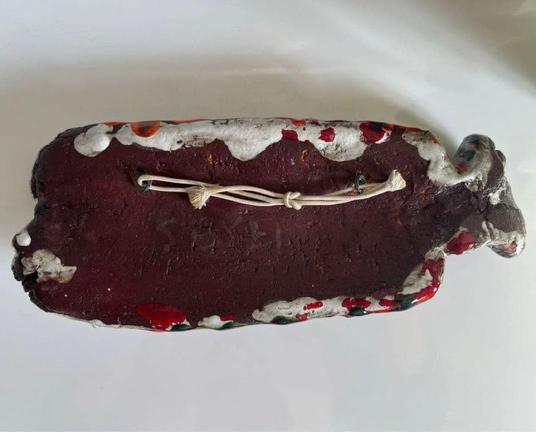 ヴィンテージ　SEYEI 陶器　魚の壁掛けオブジェ　森正　ミッドセンチュリー