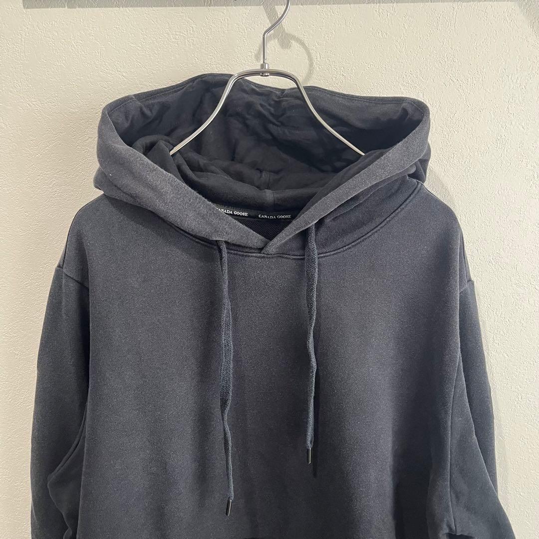 【現行/Lサイズ】カナダグース　フーディ　ブラックレーベル　黒　Huron